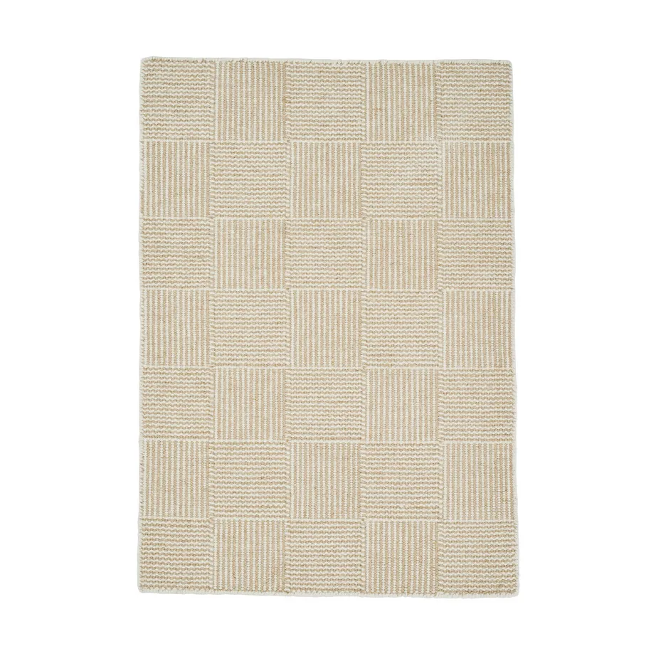Linie Design Chess rug, White, 250x350 cm Linie Design