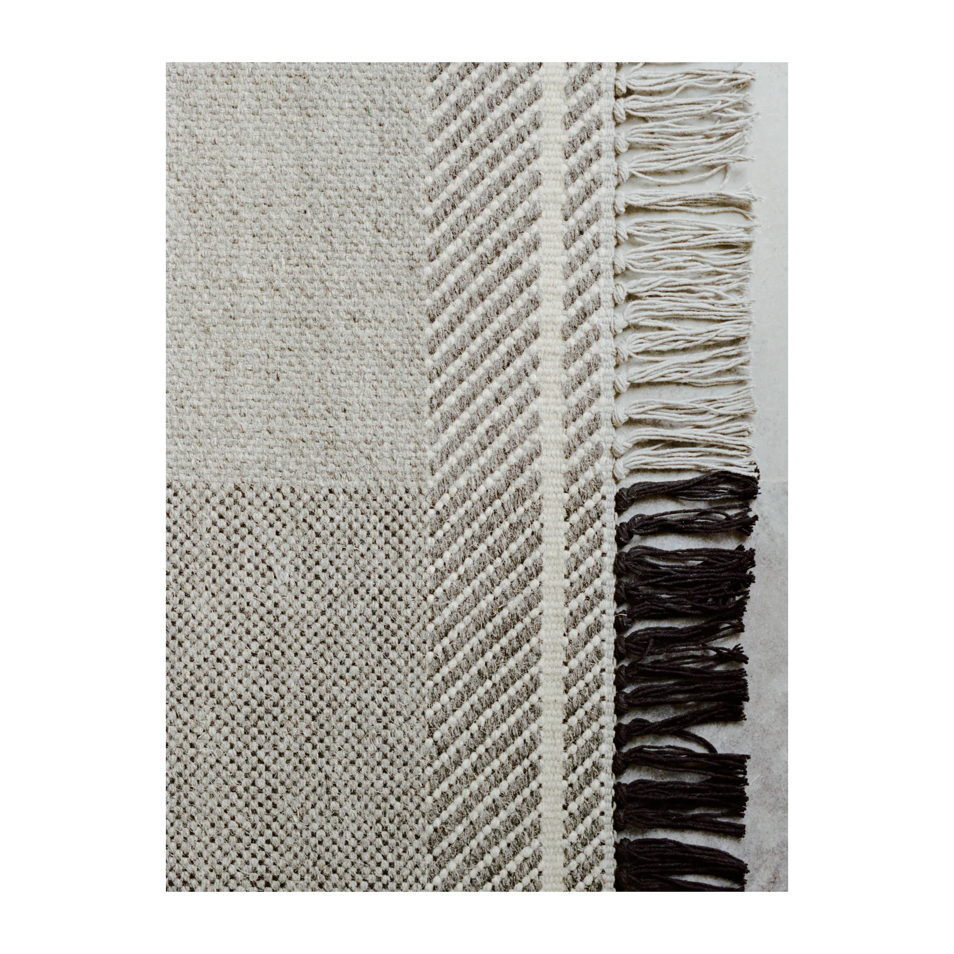 Mindful Soul wool carpet 200x300 cm, Stone-beige Linie Design
