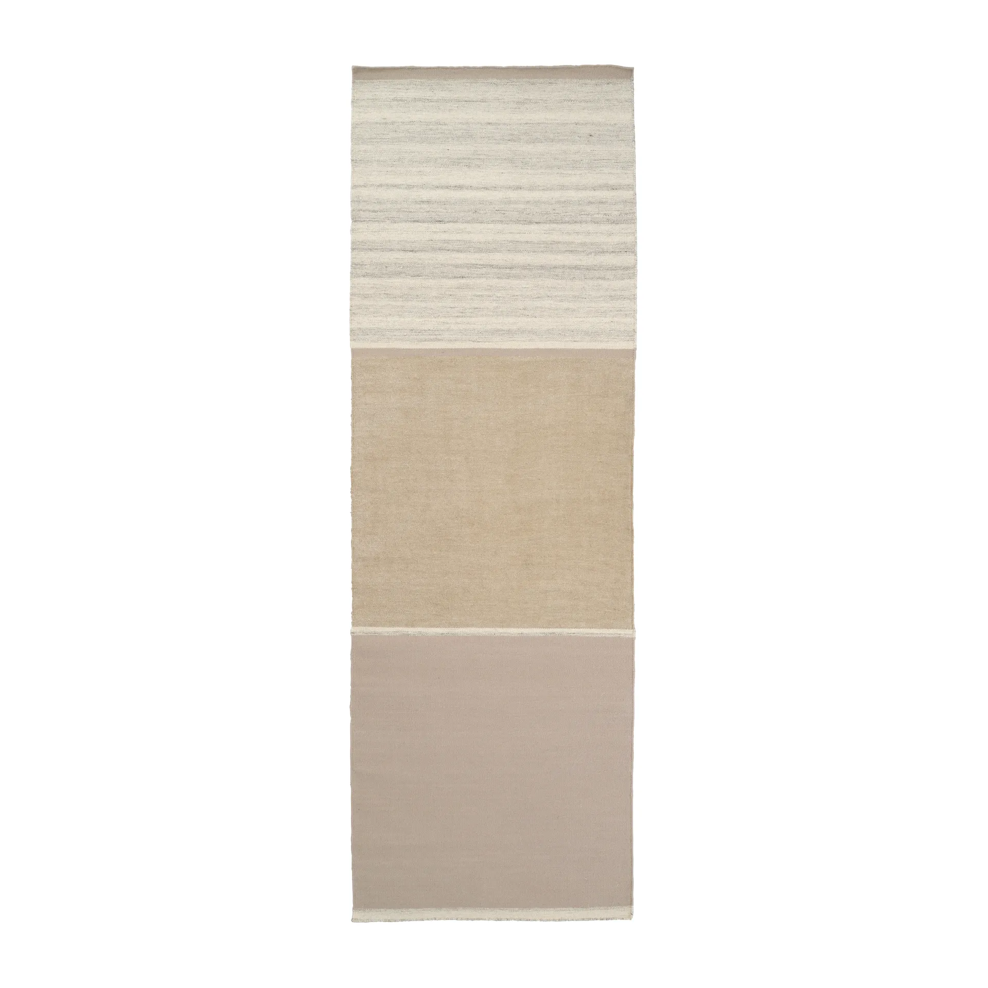 Modest Ease rug 80x250 cm, Beige Linie Design