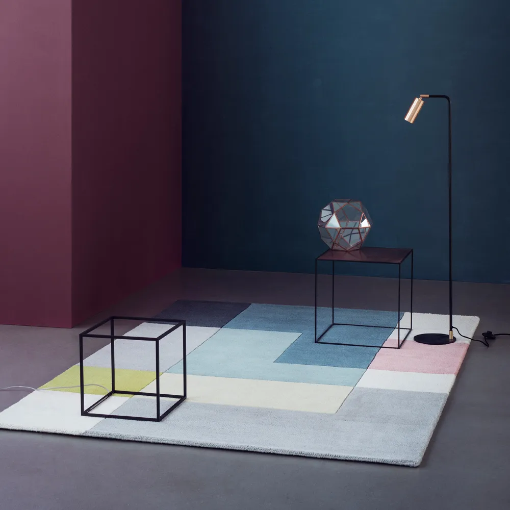 Ometri rug, Lime, 170x240 cm, lime, 170x240 cm Linie Design