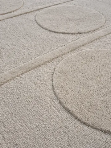 Orb Alliance wool carpet - Chalk. 250x350 cm - Linie Design