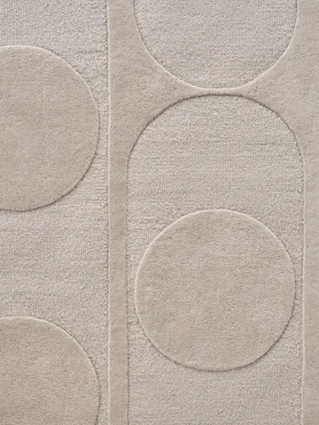 Orb Alliance wool carpet - Chalk. 250x350 cm - Linie Design