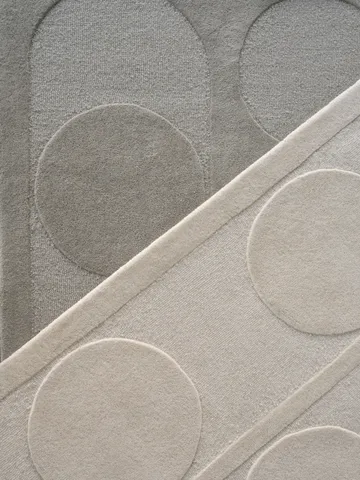 Orb Alliance wool carpet - White. 200x300 cm - Linie Design