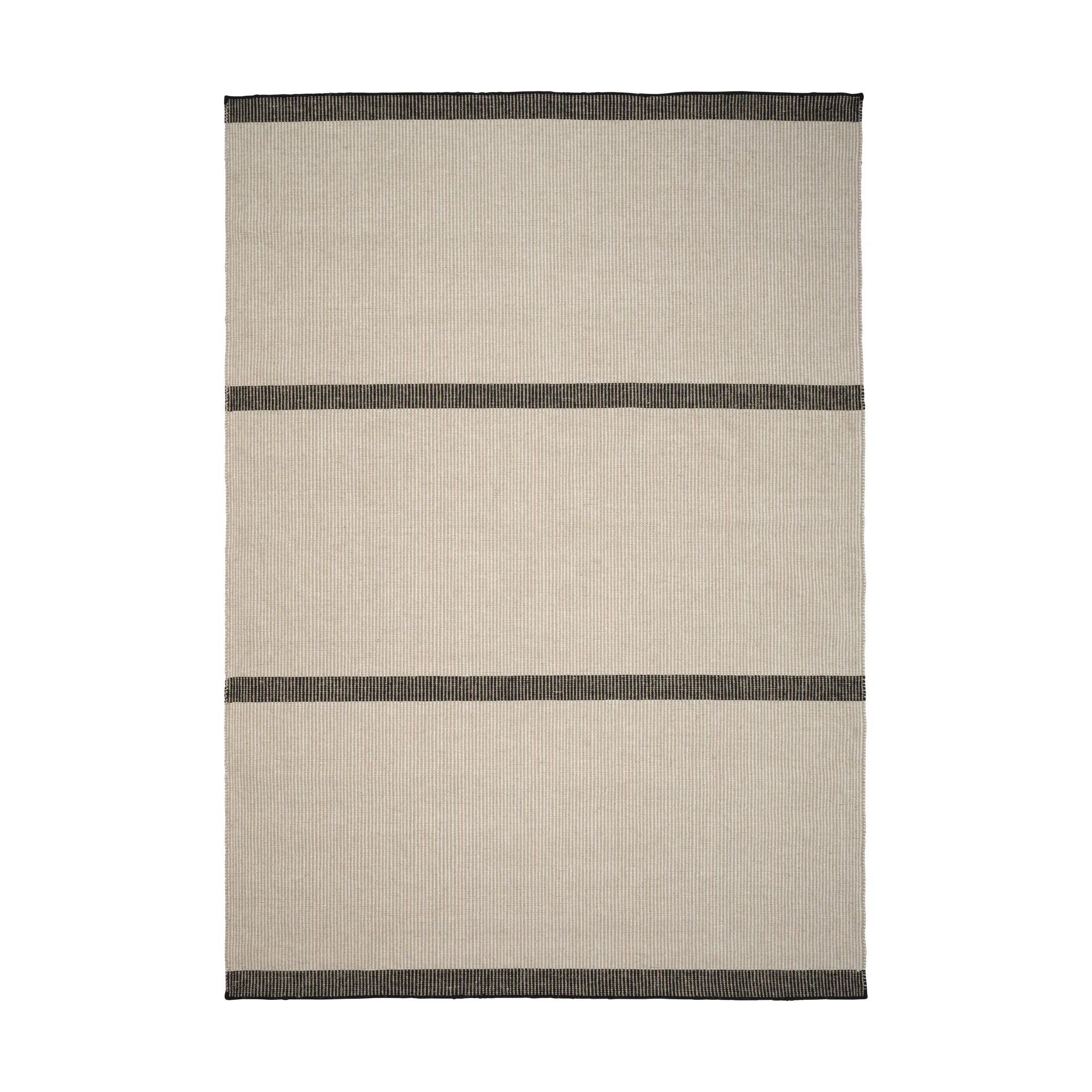 Rastoolo rug, Black. 140x200 cm Linie Design