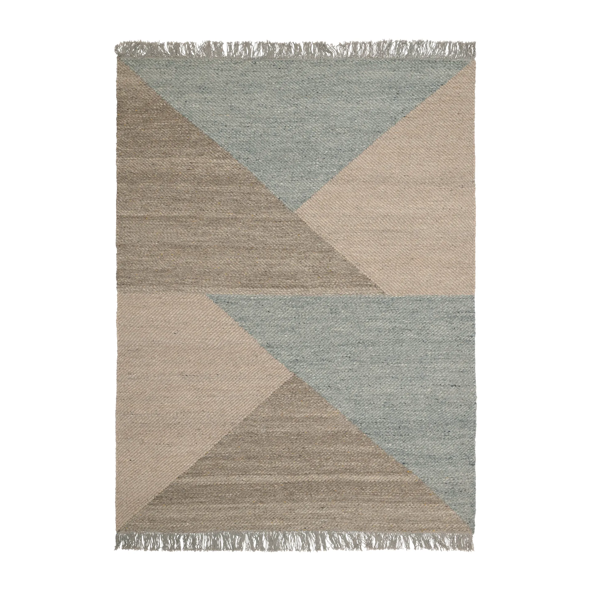 Skuld wool carpet, Beige. 140x200 cm Linie Design