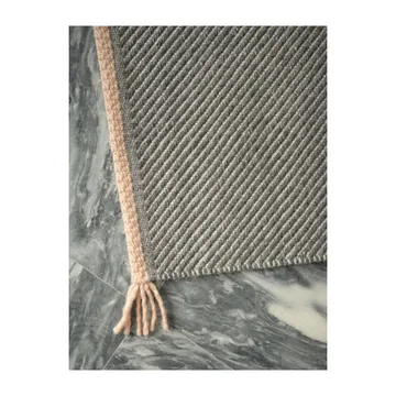 Vision Walk wool carpet 250x350 cm - Grey-rose - Linie Design