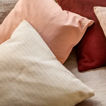 Annabell pillowcase 50x50 cm - Brown - Linum