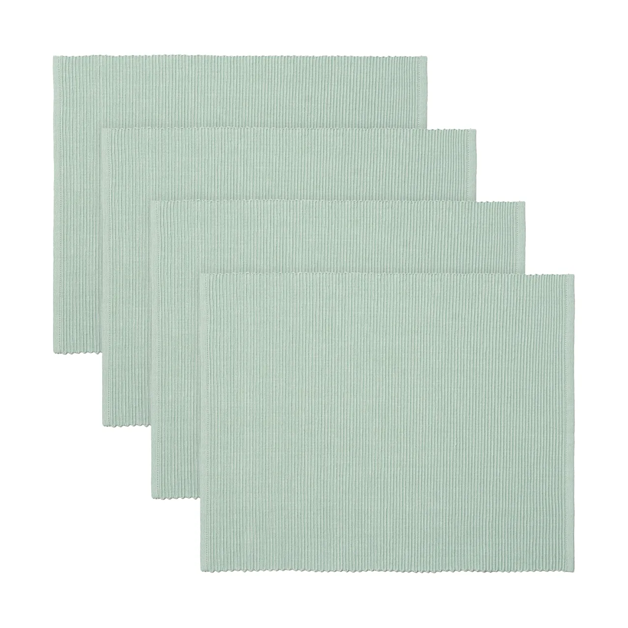 Uni placemat 35x46 cm 4-pack, Light Ice Green Linum