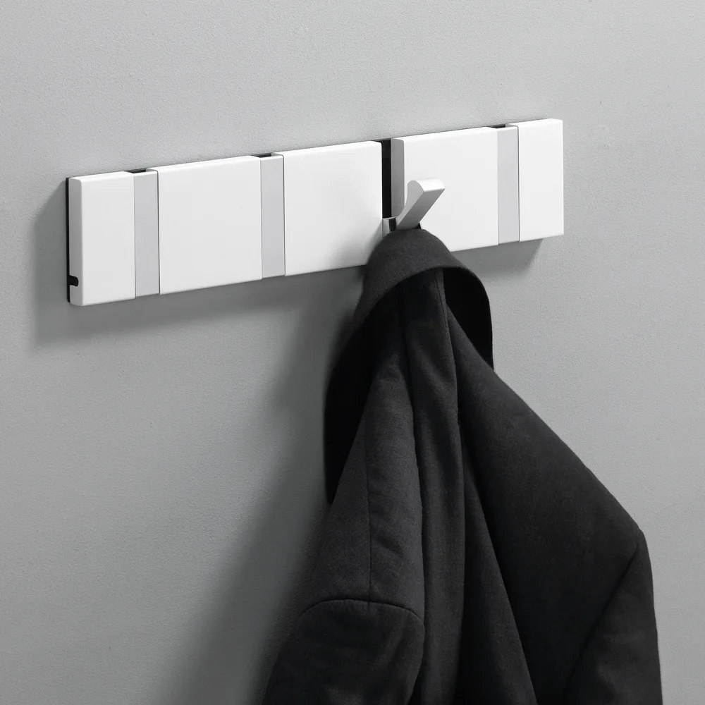 Knax hanger 2-hook, White LoCa