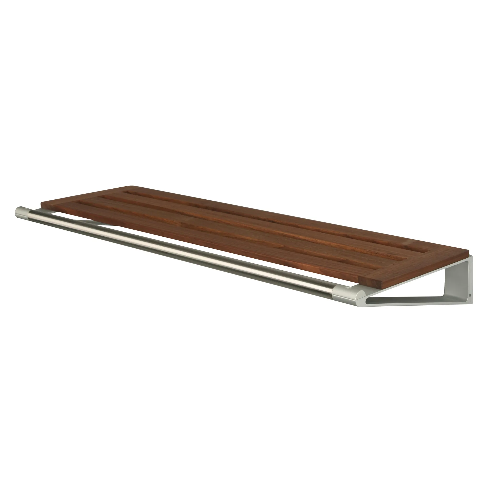 Knax hat shelf, wallnut LoCa