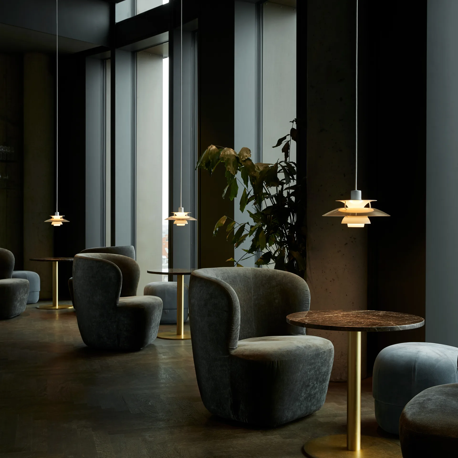 PH 5 pendant lamp, Ø300, Brass Louis Poulsen