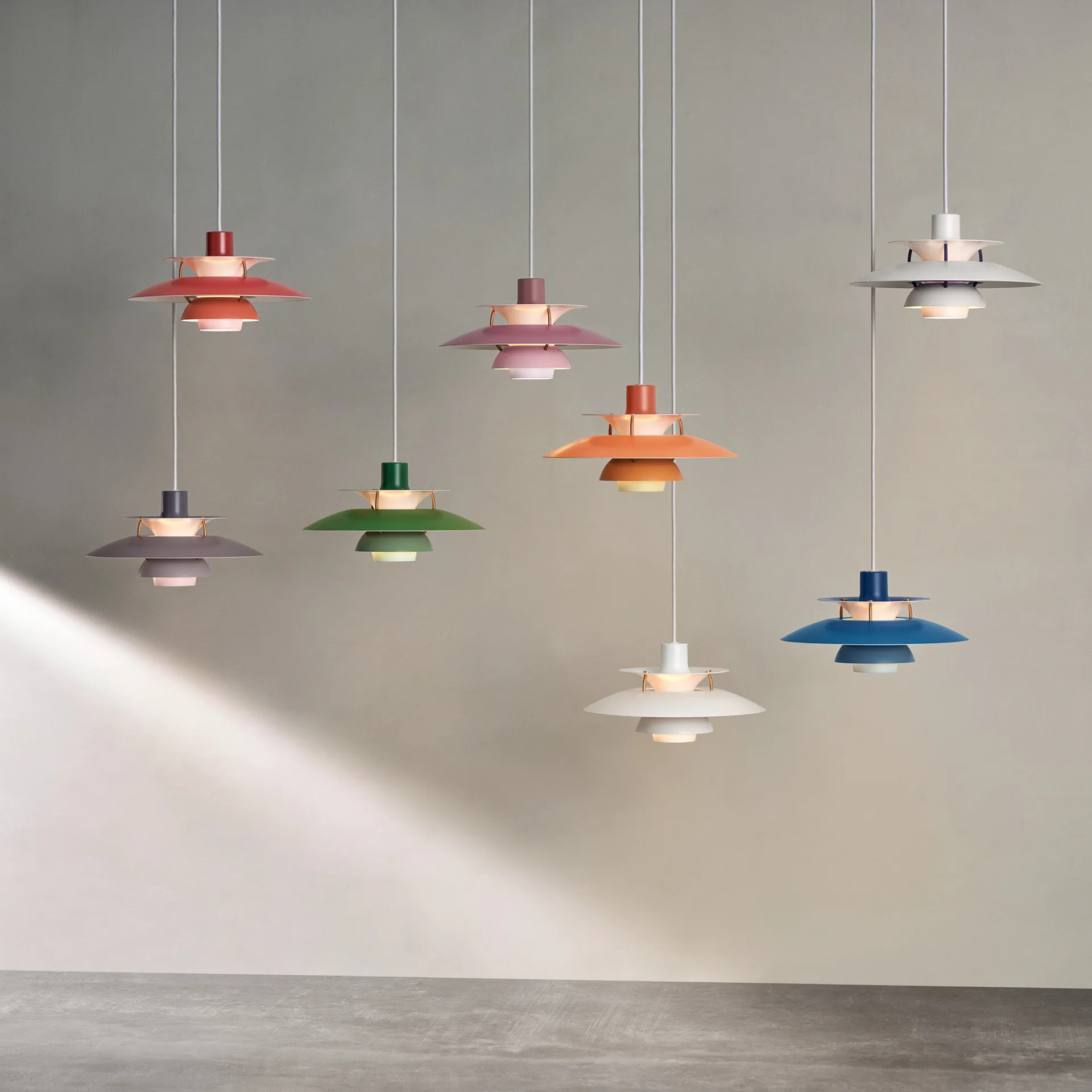 PH 5 pendant lamp, Ø300, Orange Louis Poulsen