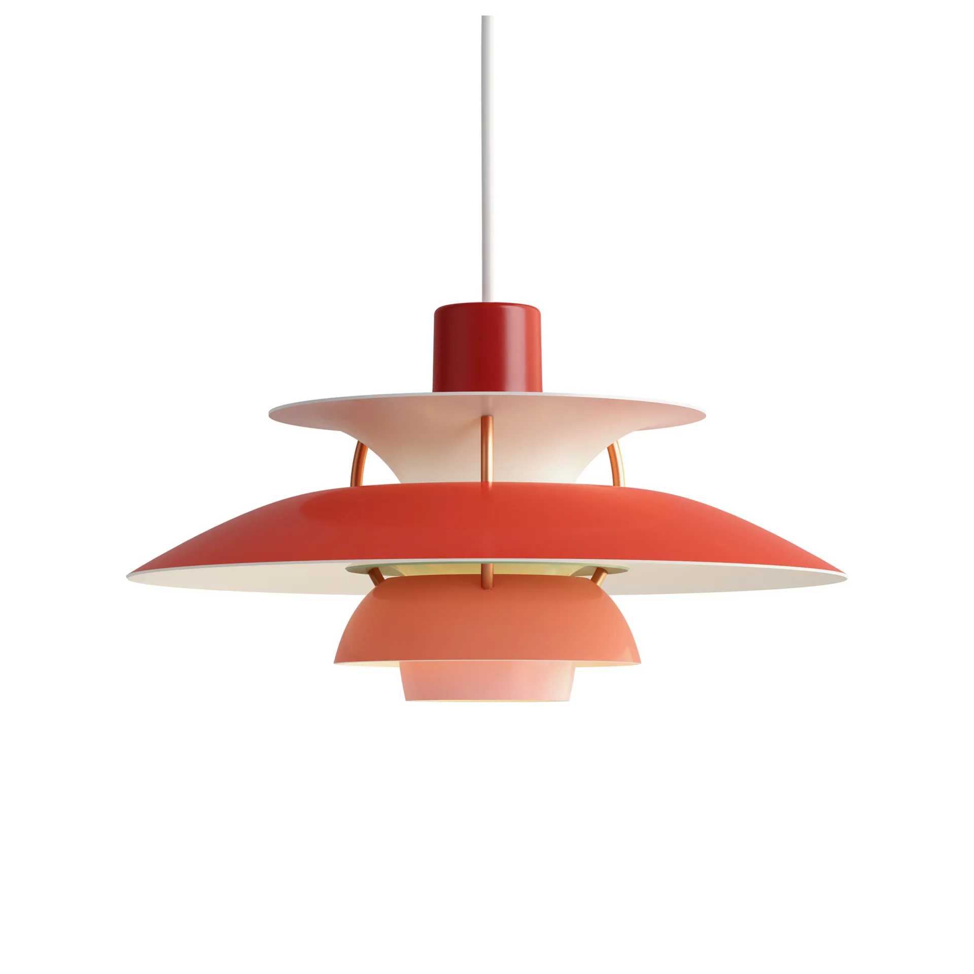 PH 5 pendant lamp, Ø300, Red Louis Poulsen
