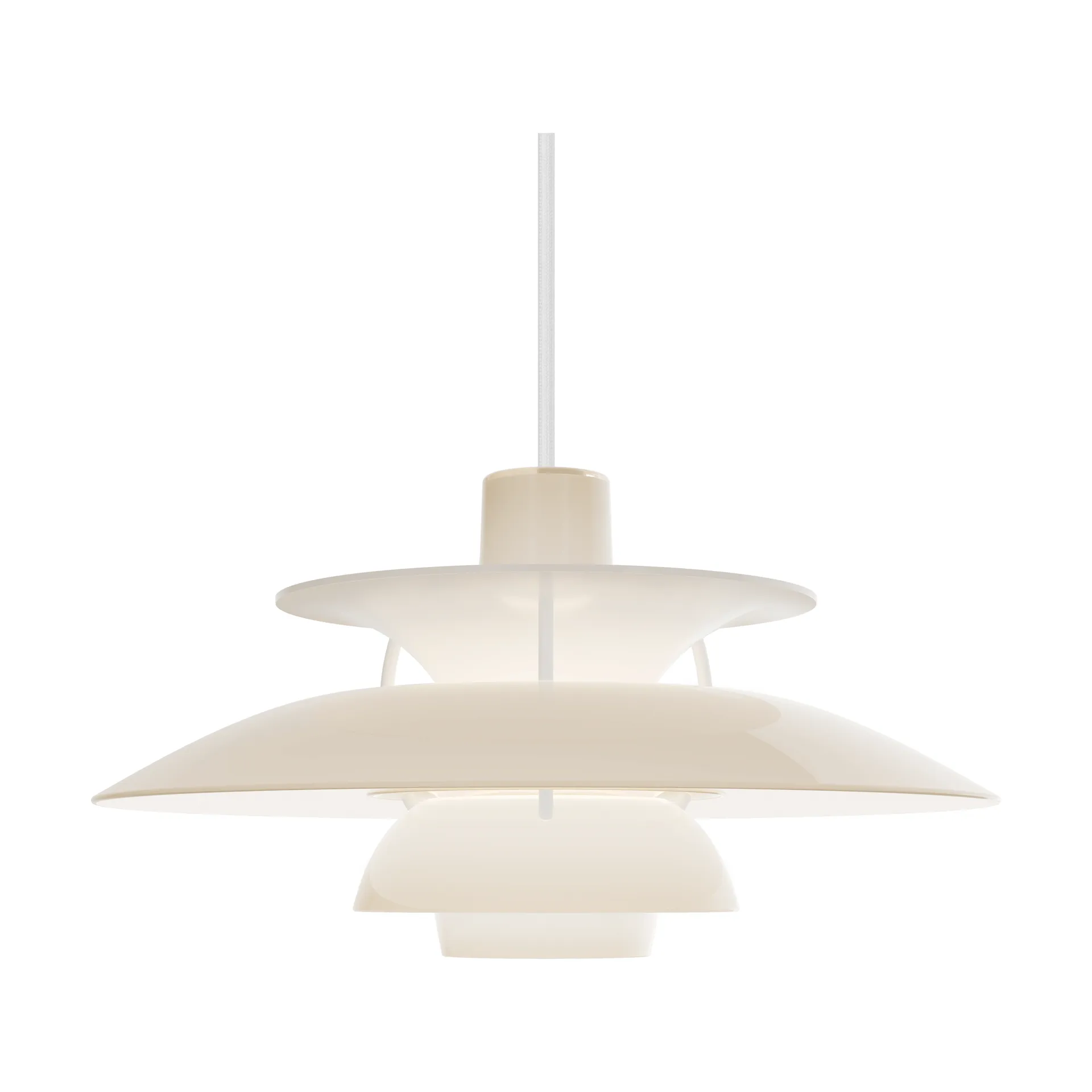 PH 5 pendant lamp, Ø320, Opal beige Louis Poulsen
