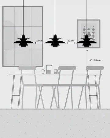 PH 5 pendant lamp - Ø320, Opal white - Louis Poulsen