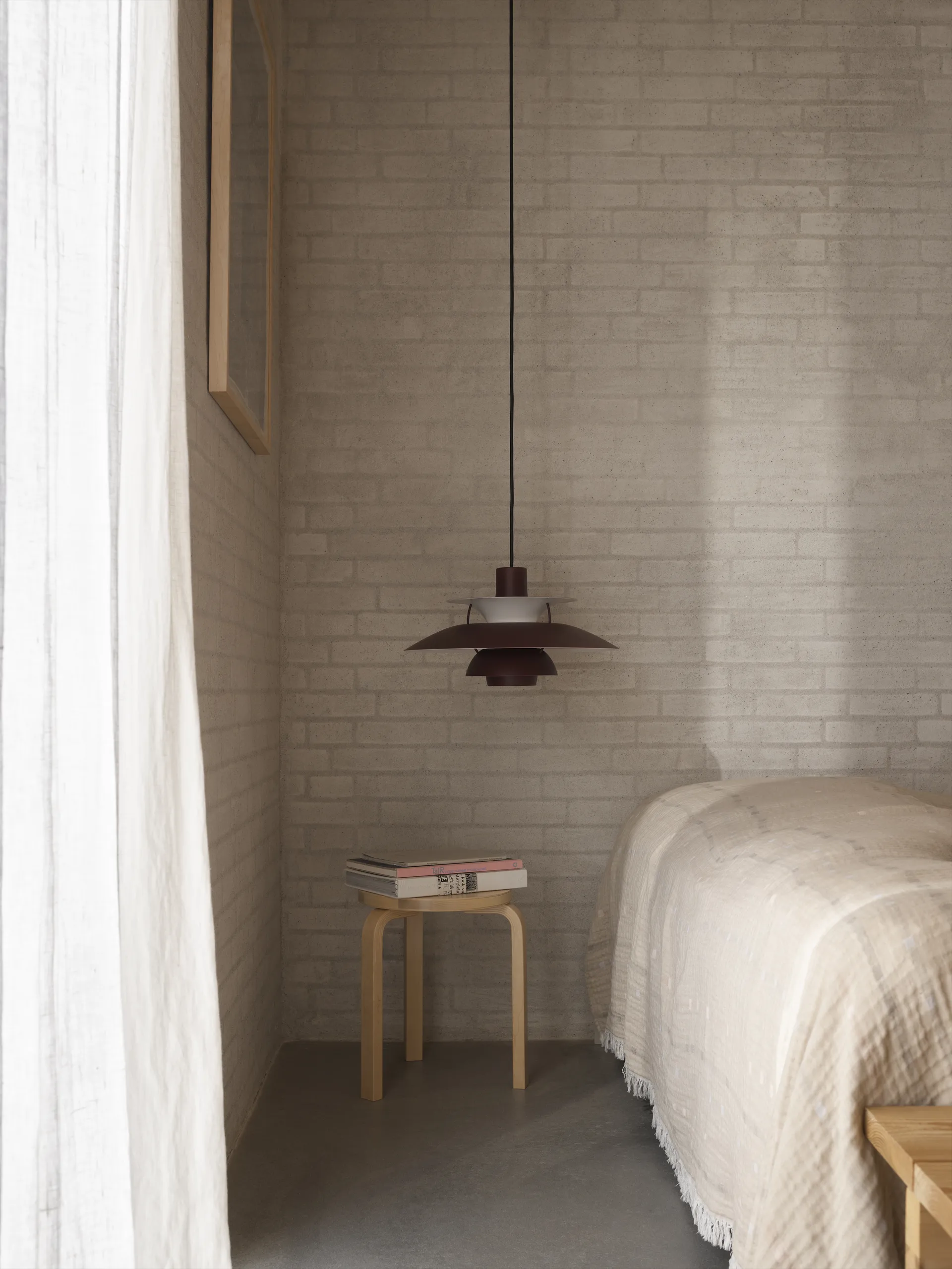 PH 5 pendant lamp, Ø500, Monochrom pale pewter Louis Poulsen