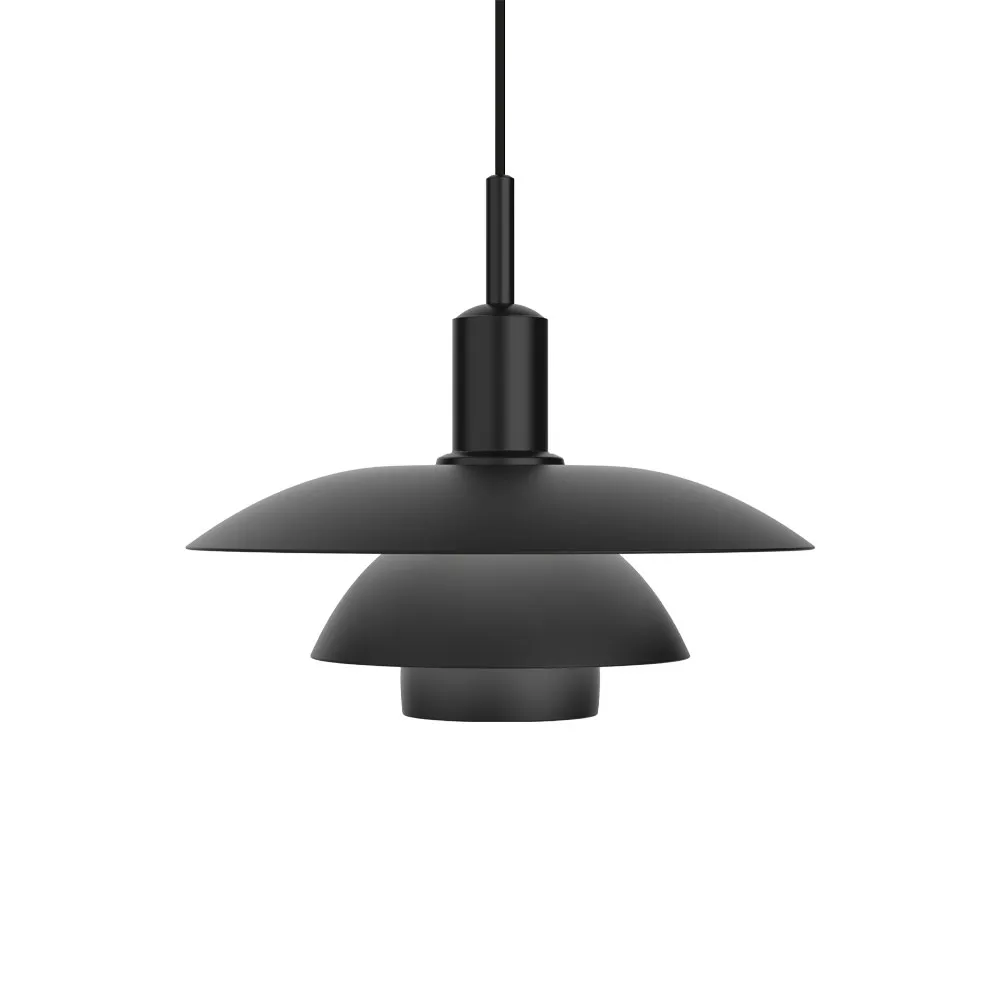 PH 5/5 LED pendant lamp, Black, metal Louis Poulsen
