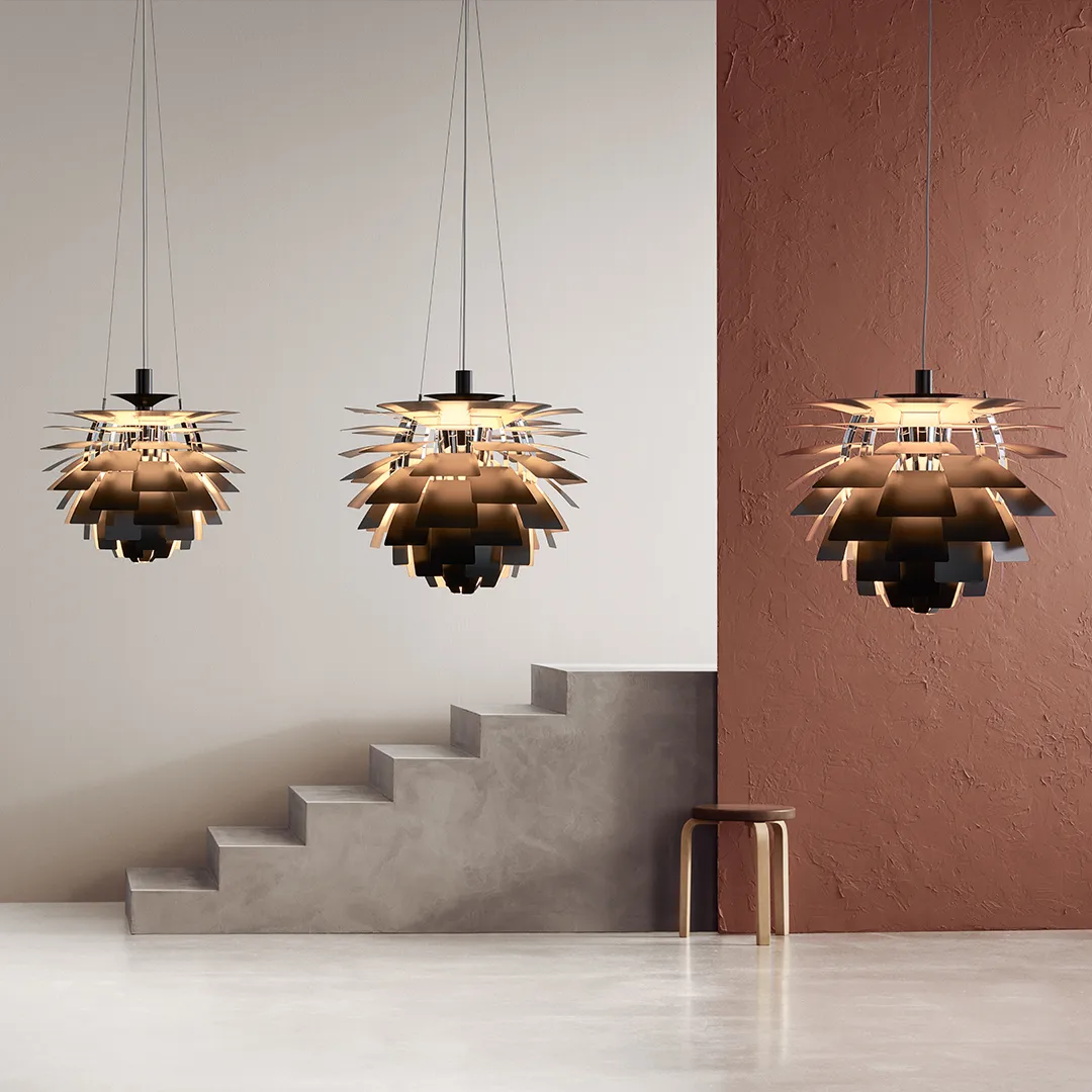 PH Artichoke pendant lamp Ø48 cm, Black Louis Poulsen