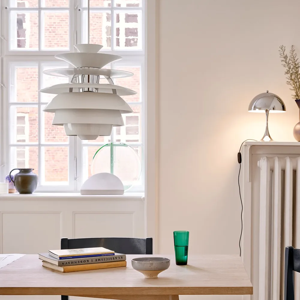 PH Snowball pendant lamp integrated LED, White Louis Poulsen