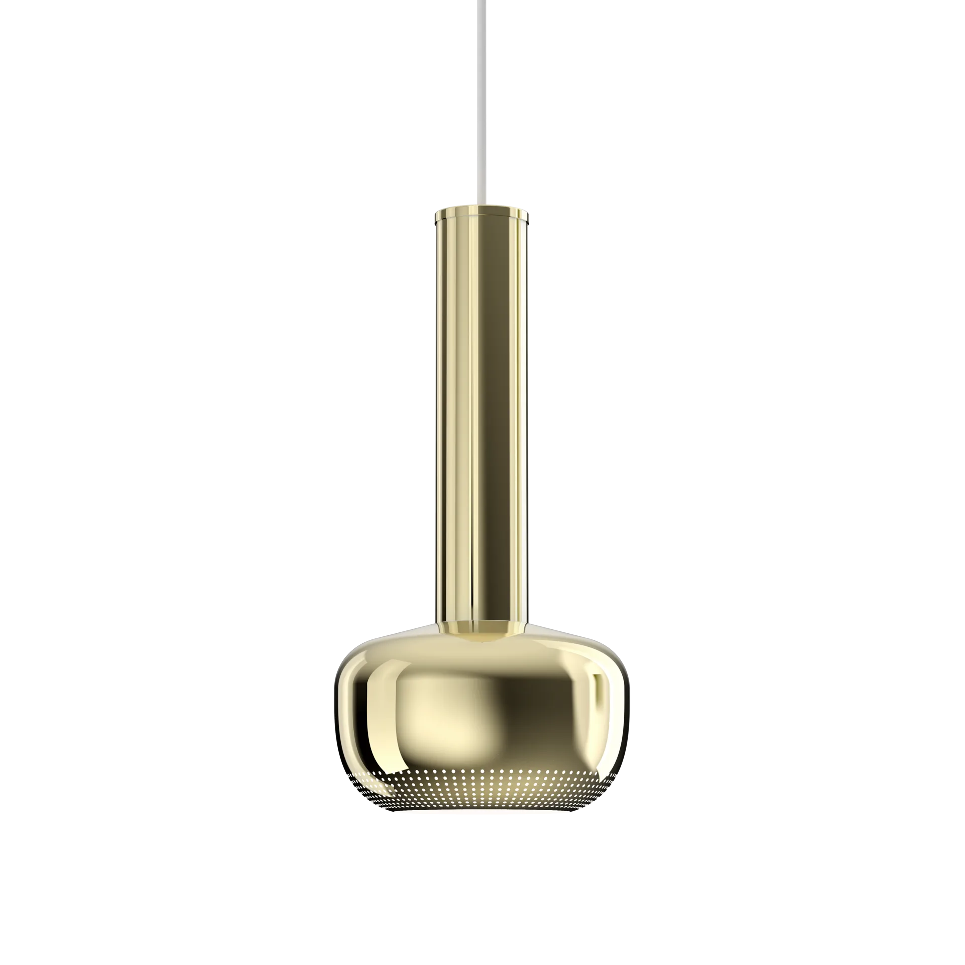 VL 56 pendant lamp, Polished brass Louis Poulsen