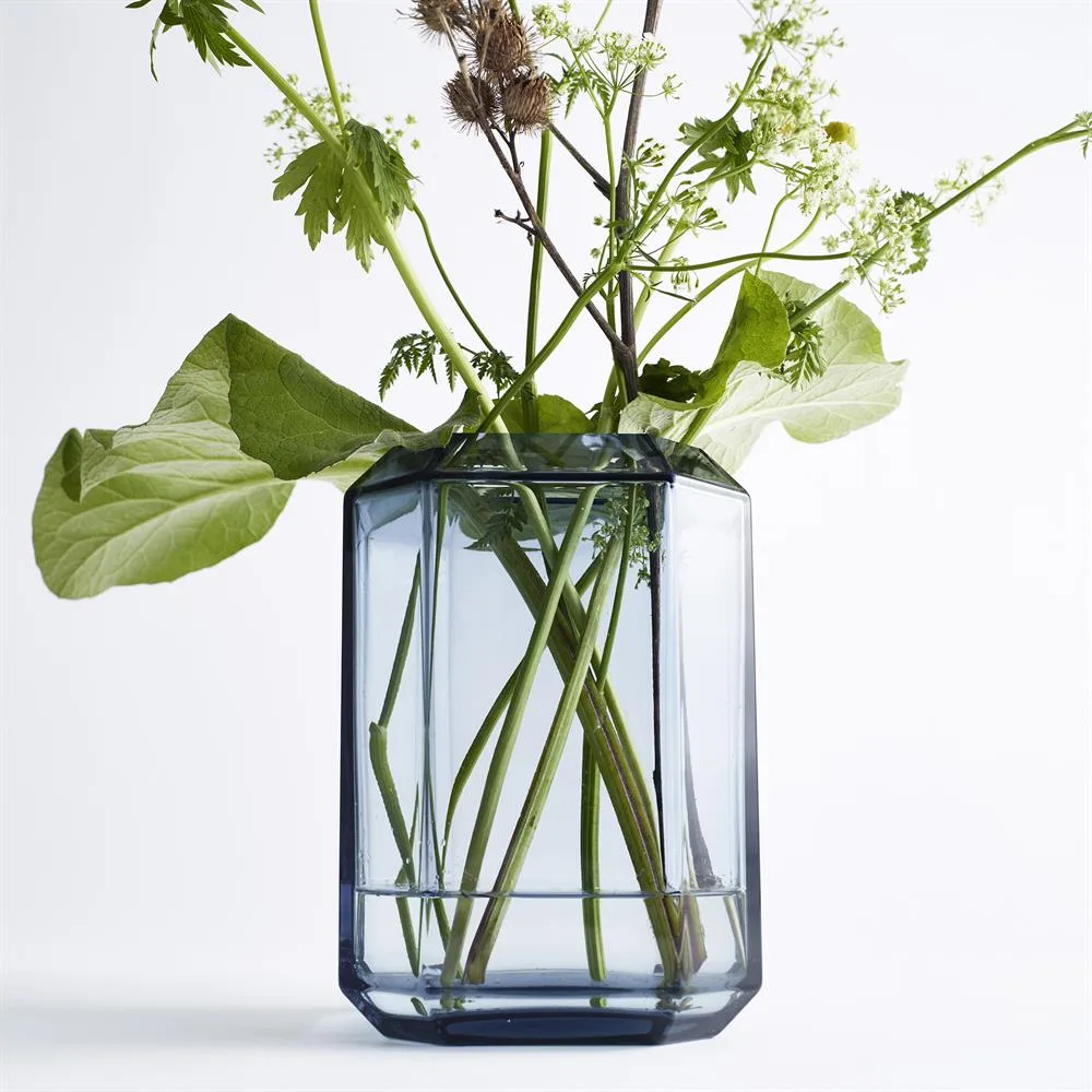 Jewel vase, blue Louise Roe