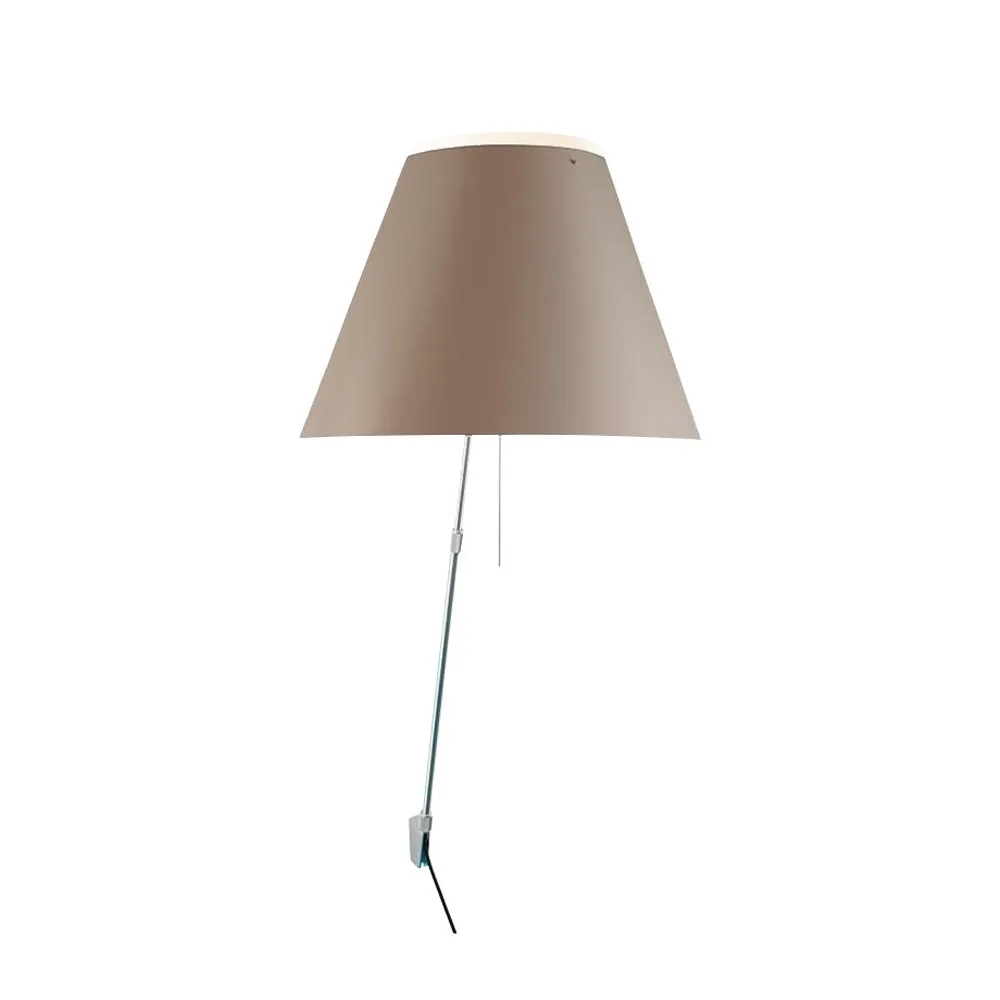 Costanza D13 a.i.f wall lamp, Shaded stone Luceplan