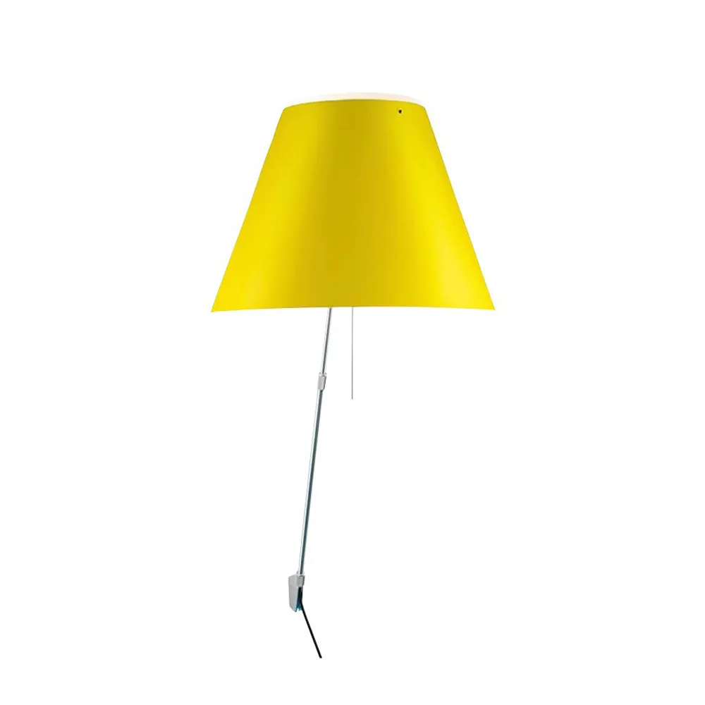 Costanza D13 a.i.f wall lamp, Smart yellow Luceplan
