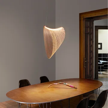 Illan pendant lamp - Birch, ø60cm - Luceplan