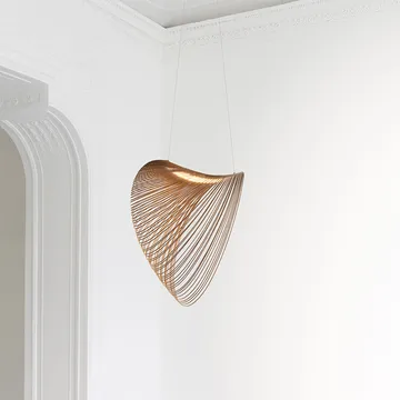Illan pendant lamp - Birch, ø80cm - Luceplan