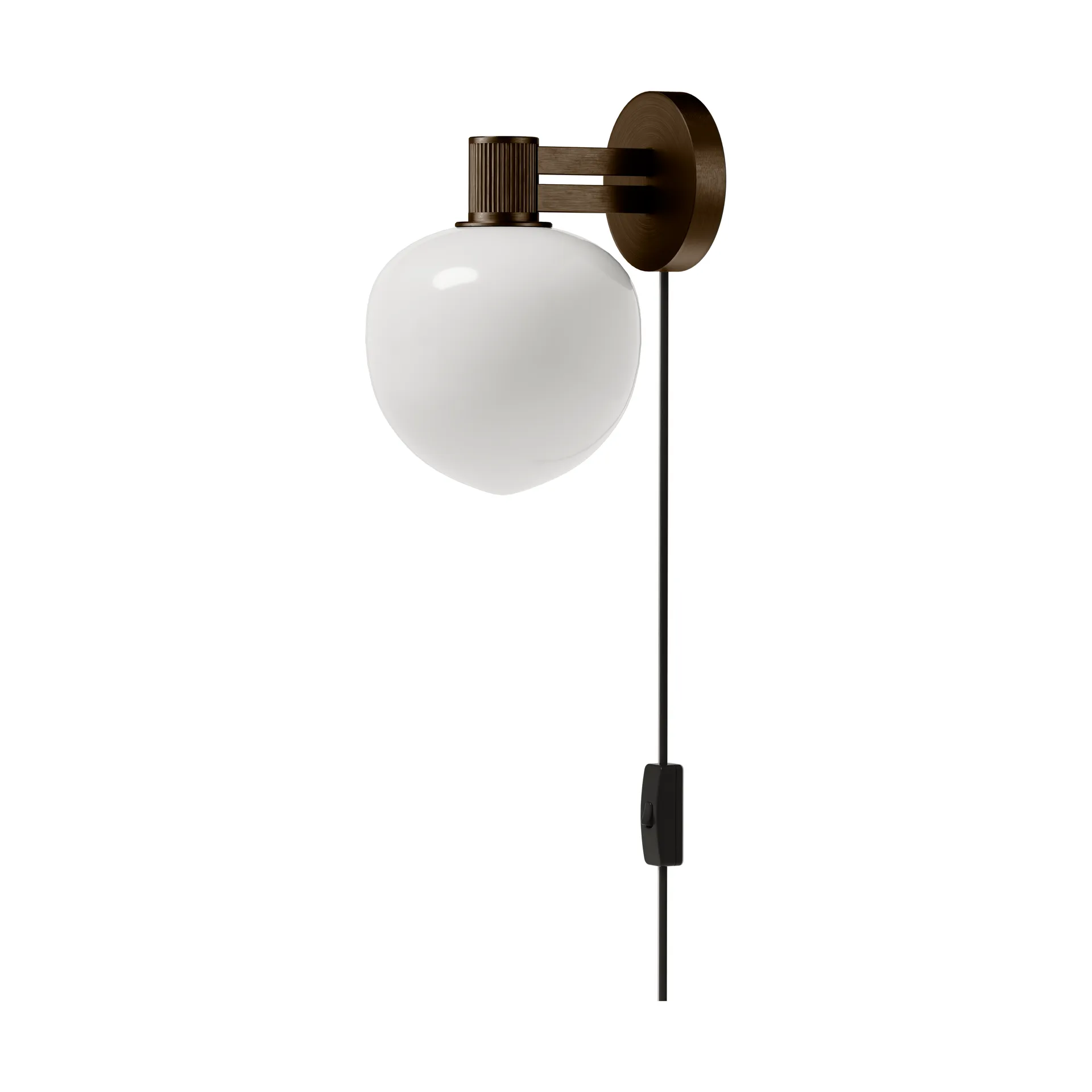 Memoir 120 wall lamp, Bronze LYFA