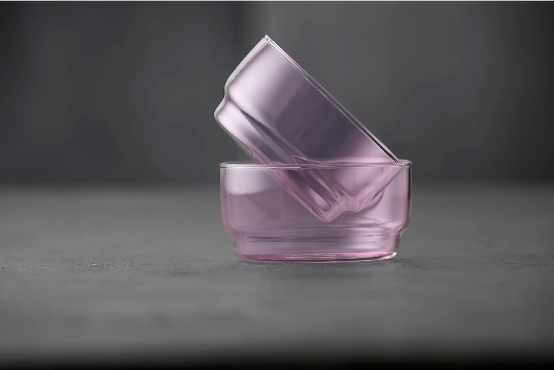 Torino bowl 50 cl 2-pack, Pink Lyngby Glas