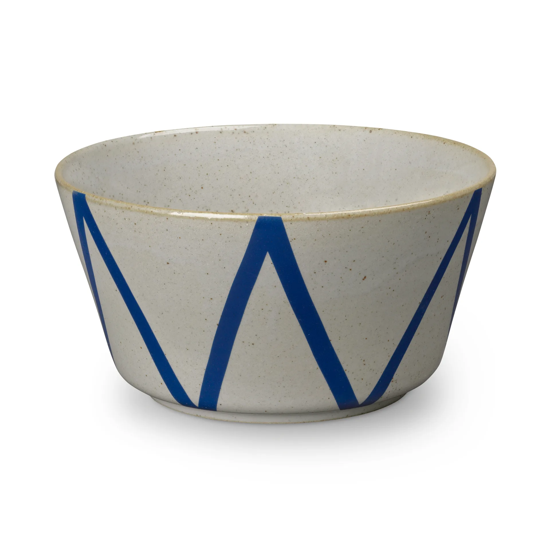 DAN-ILD zigzag bowl Ø21 cm, blue Lyngby Porcelæn
