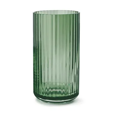 Lyngby vase glass green - 20 cm - Lyngby Porcelæn