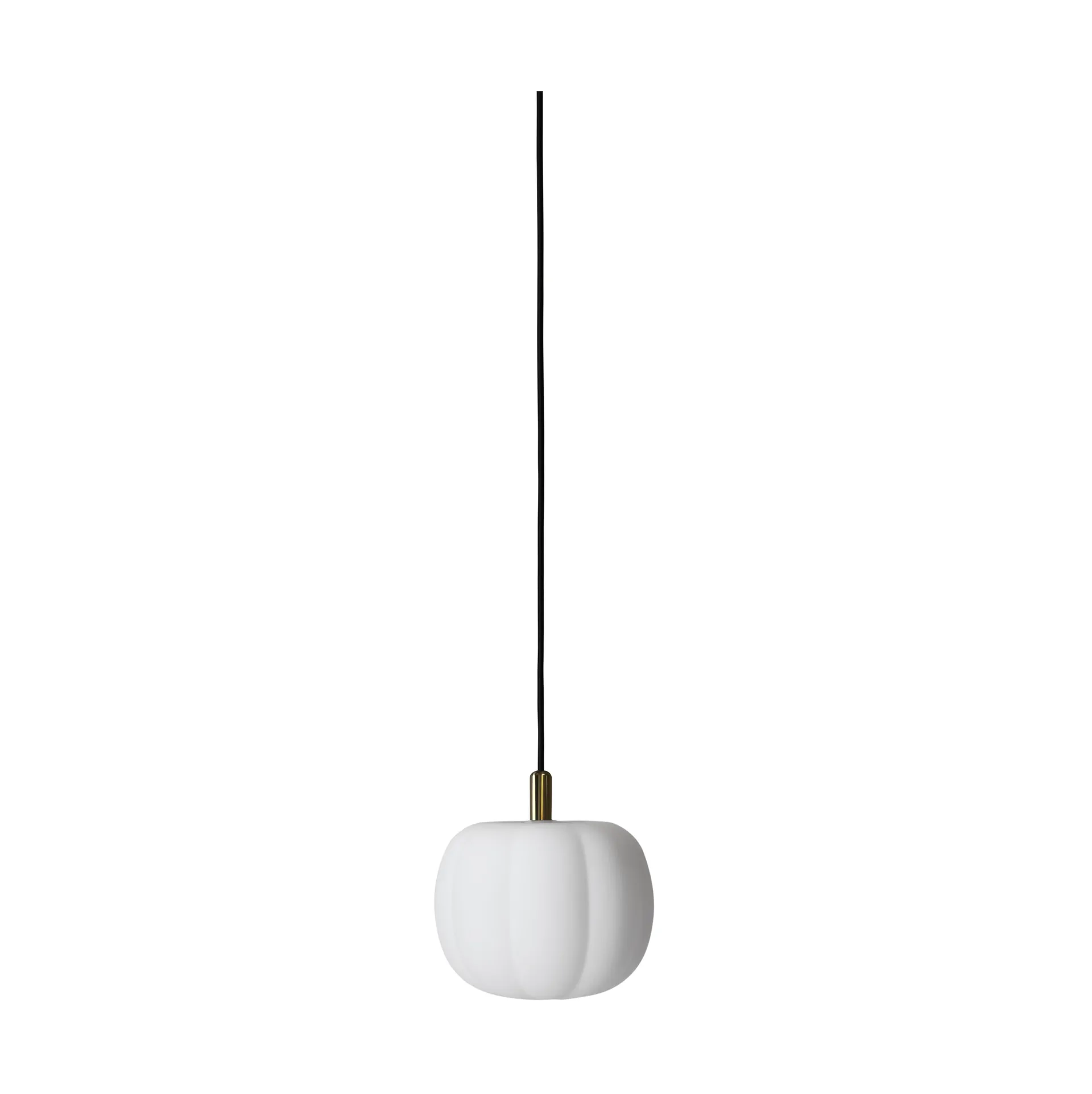 PePo Small pendant Ø20 cm, Opal-brass top Made By Hand
