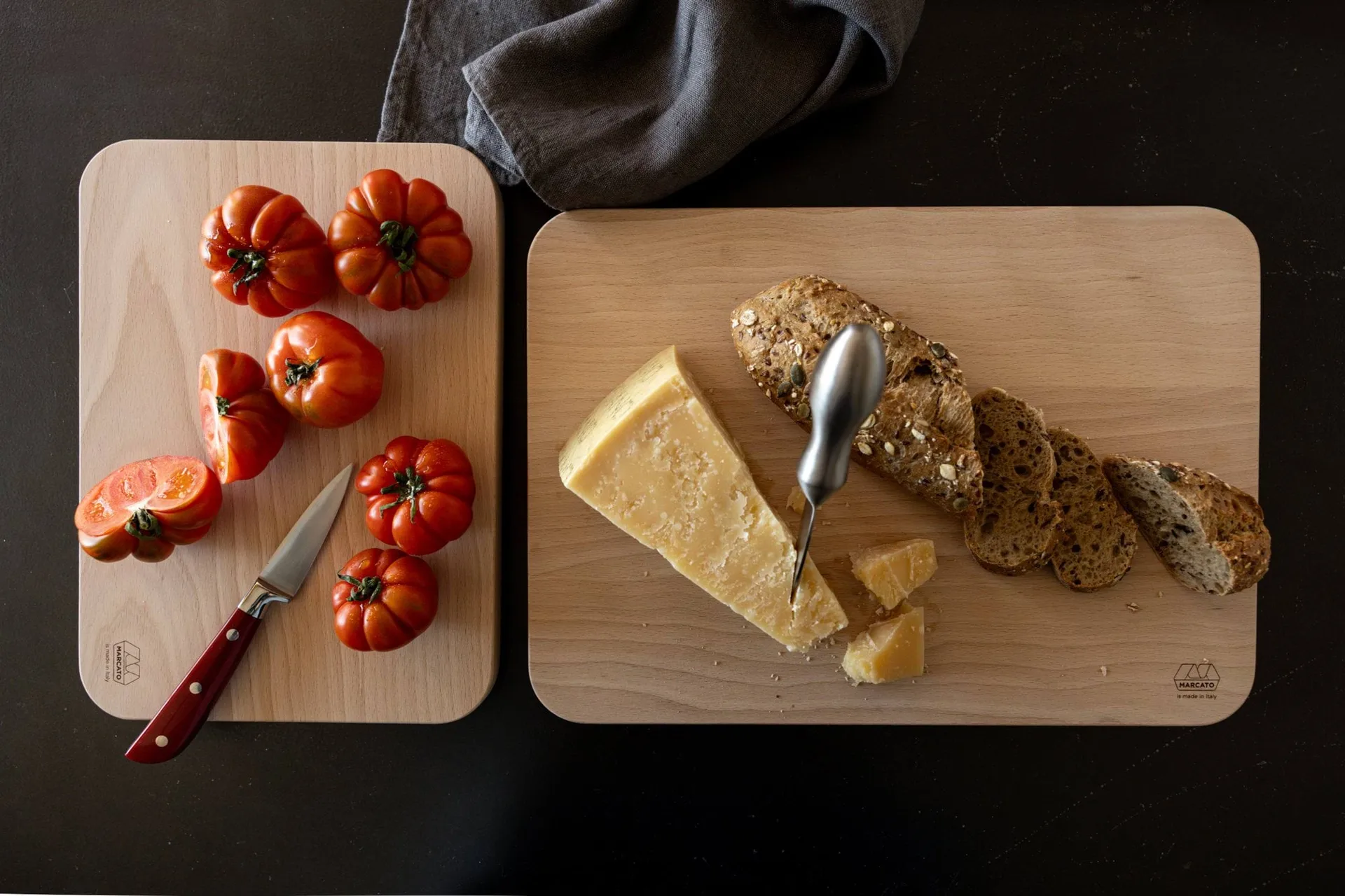 Marcato chopping board, Beech, 30x22x2.5 cm Marcato