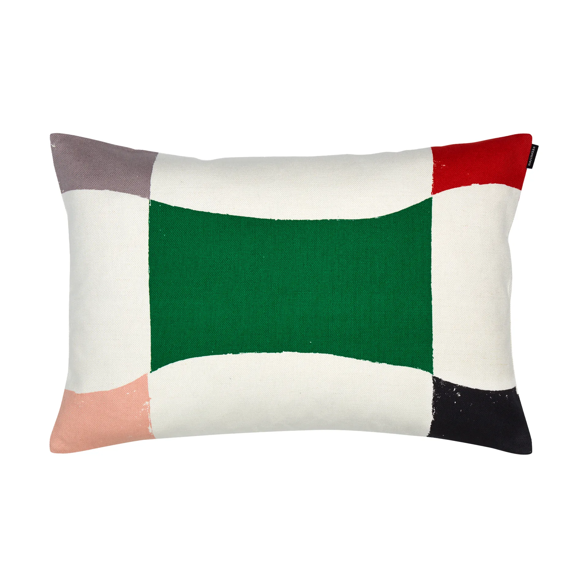 Almena pillowcase 40x60 cm, White-green-grey Marimekko