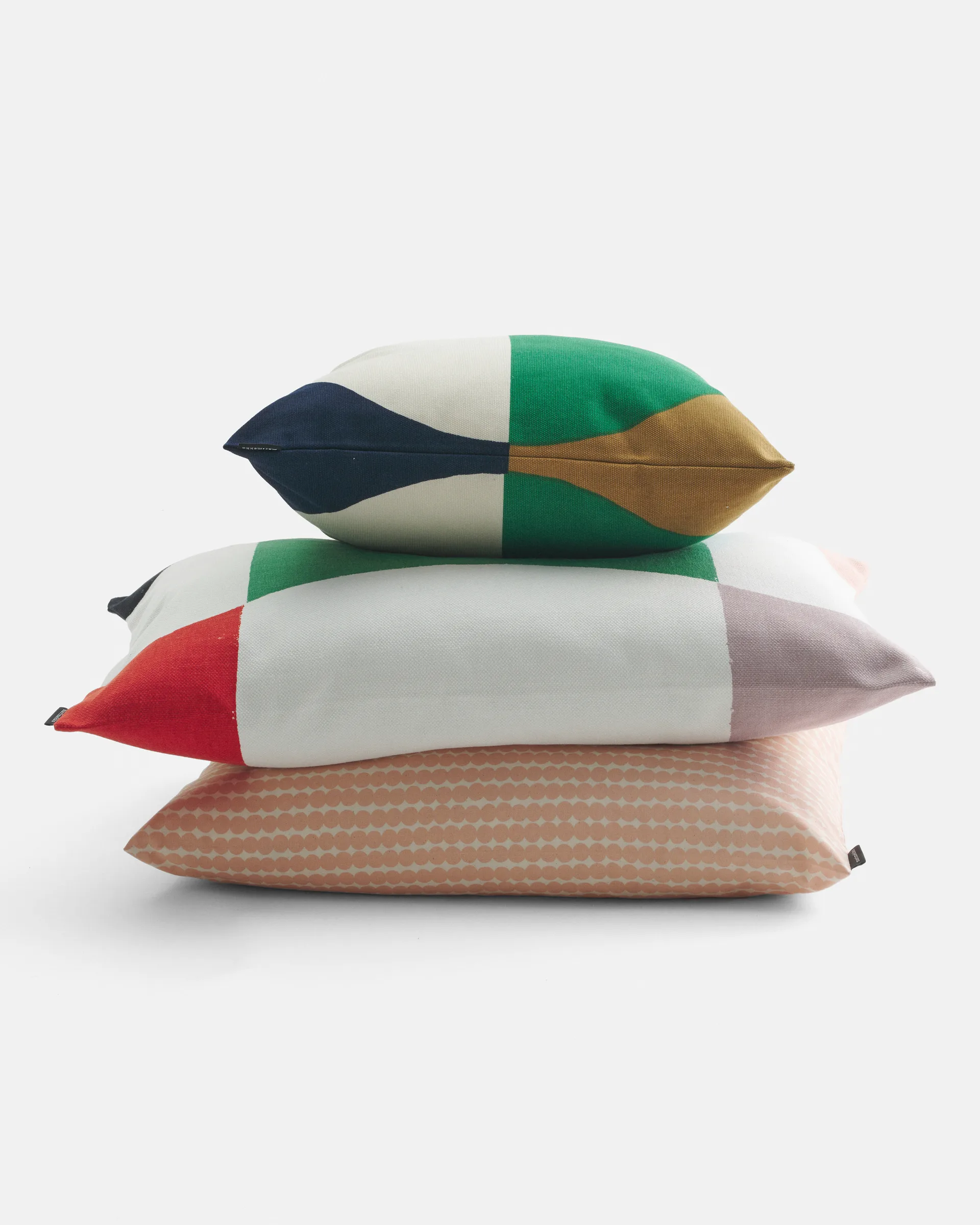 Almena pillowcase 40x60 cm, White-green-grey Marimekko