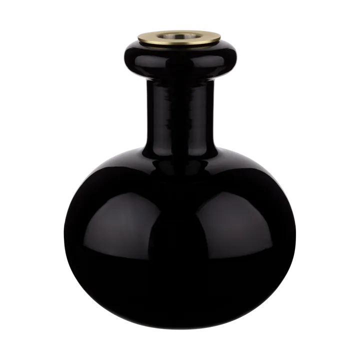 Butticula candlestick Ø12,5 cm - Black - Marimekko