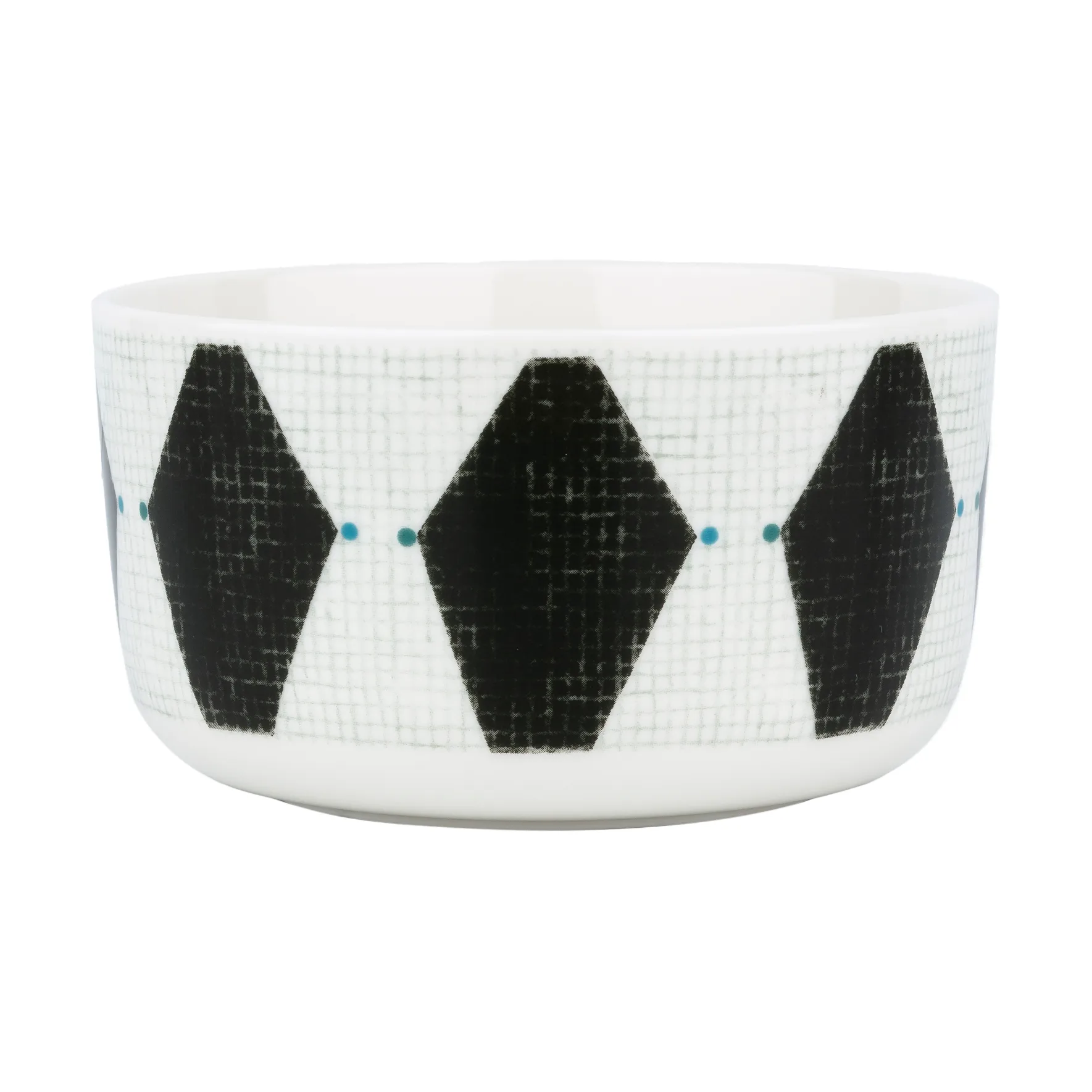Espinela bowl 5 dl, White-coal-sage-petrol blue Marimekko