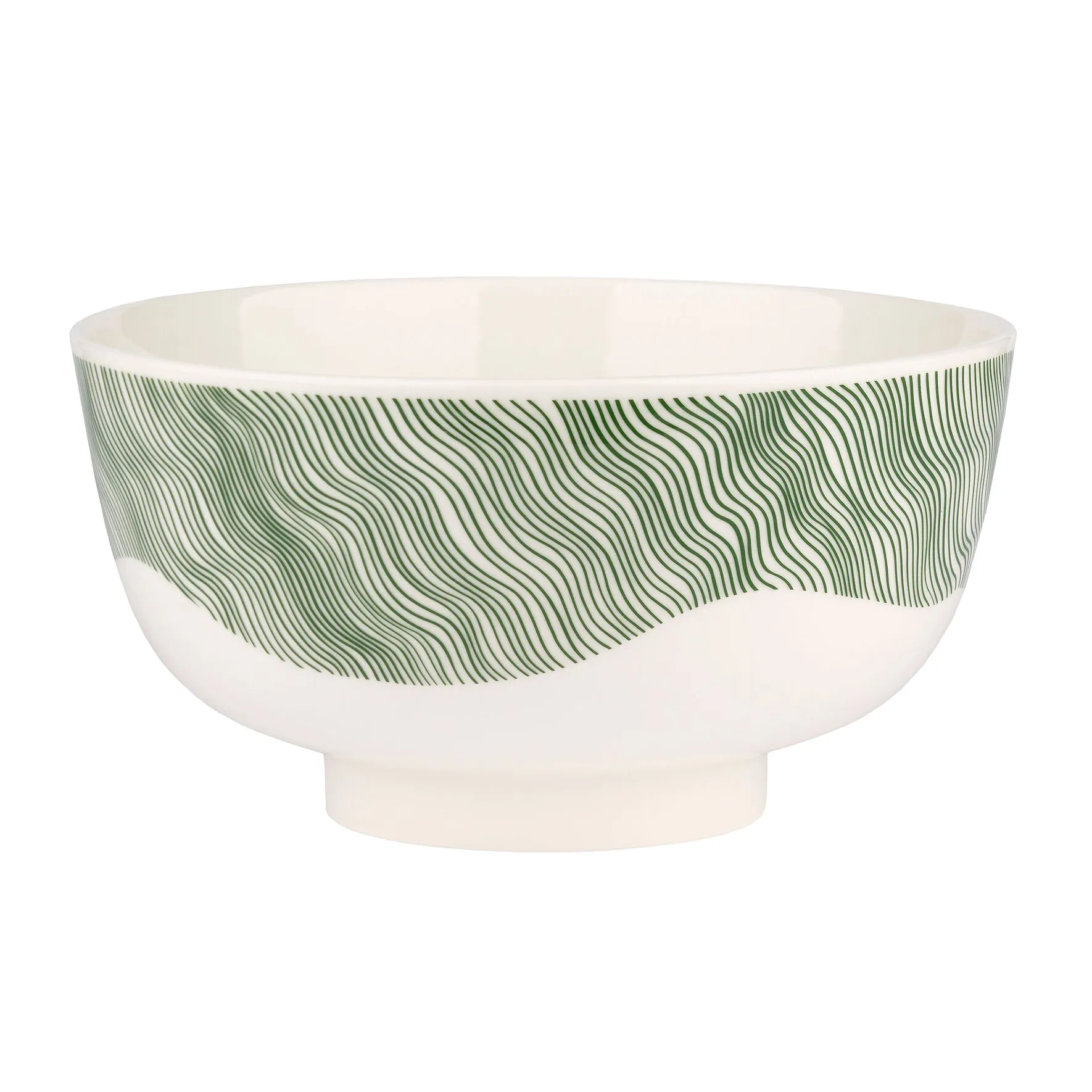 Gabriel Näkki serving bowl 3 l, White-green Marimekko