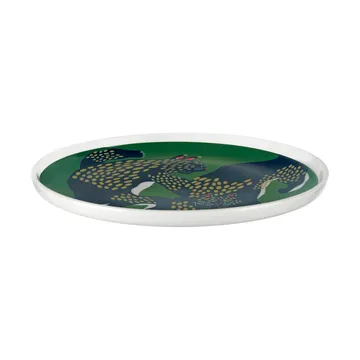 Ilves plate Ø20 cm - White-green-dark blue - Marimekko