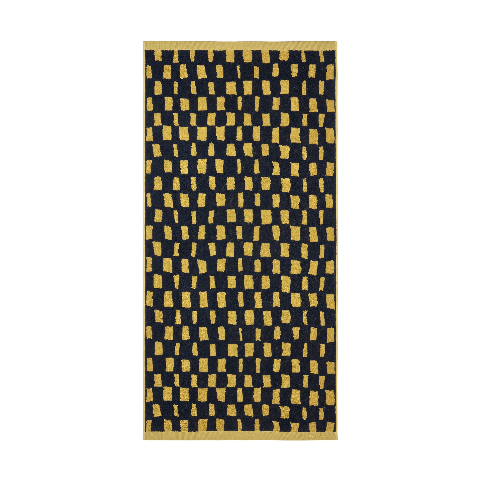 Iso Noppa bath towel 70x140 cm, Black-sand Marimekko