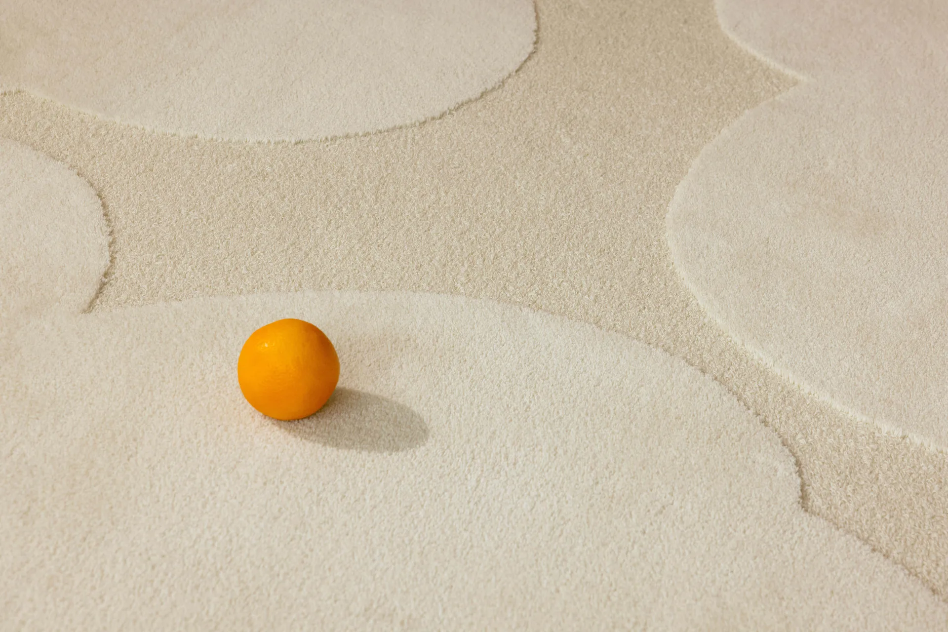 Iso Unikko wool rug, Natural white, 140x200 cm Marimekko