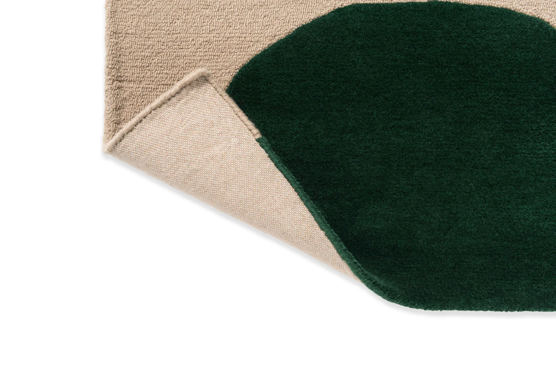 Isot Kivet wool rug, Green, 140x200 cm Marimekko