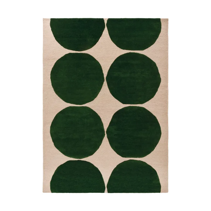 Isot Kivet wool rug - Green, 170x240 cm - Marimekko