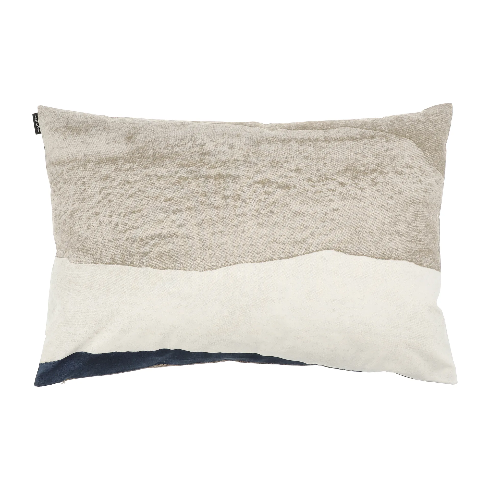 Joiku pillowcase 40x60 cm, Brown-dark blue-beige Marimekko