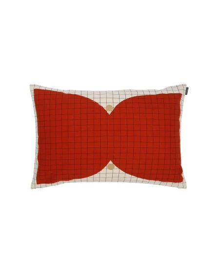 Kalendi pillowcase 40x60 cm, Red-white Marimekko