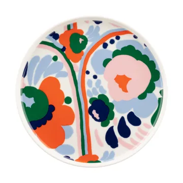Karuselli serving set 4 pieces - White-orange-blue-emerald - Marimekko