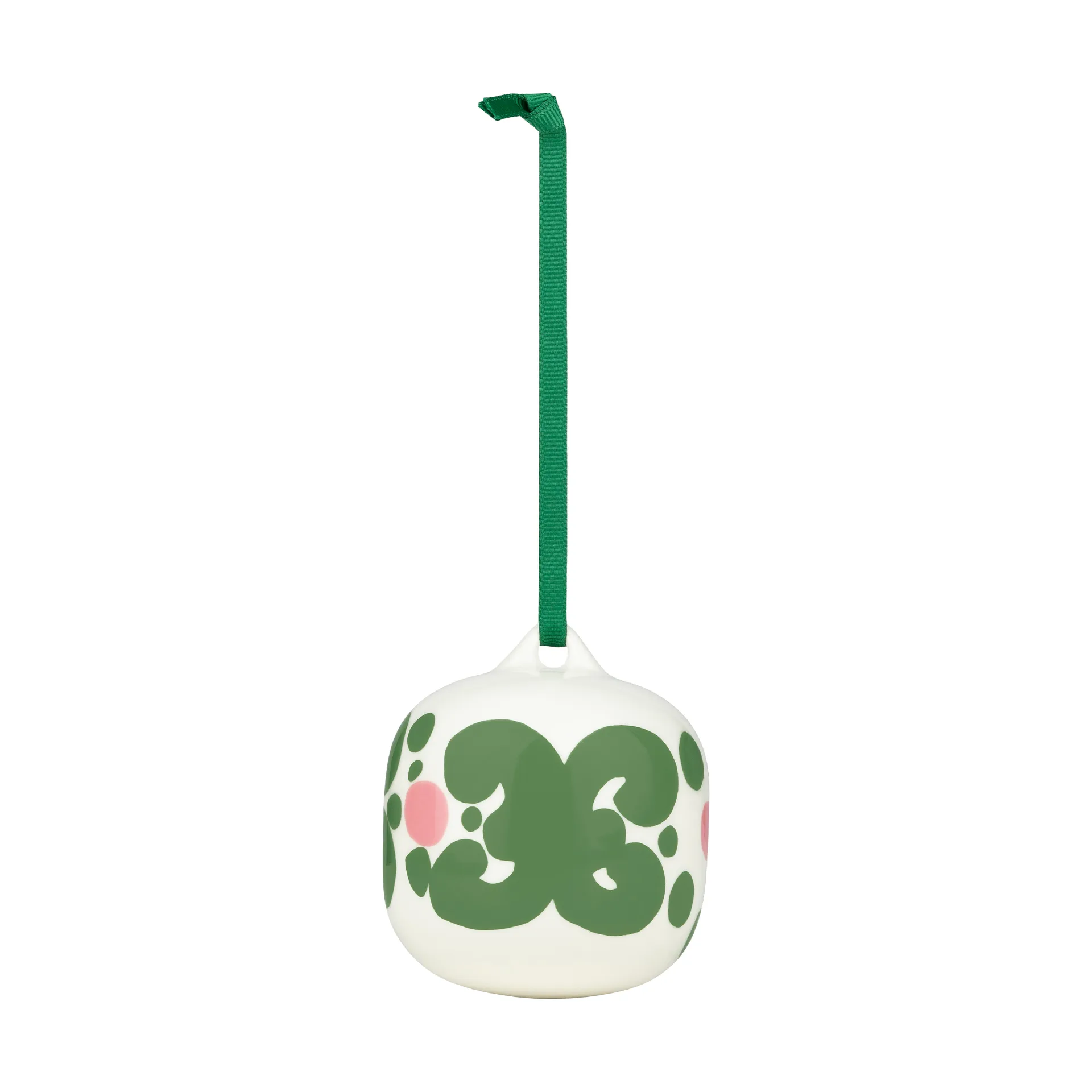 Keidas Christmas decorative pendant, Green, 7x7 cm Marimekko