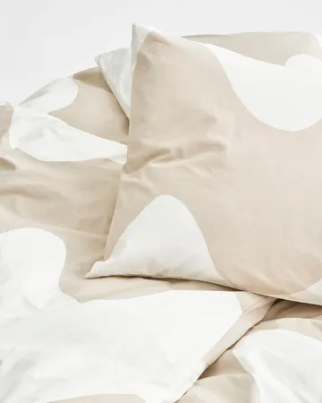 Lokki duvet cover 150x210 cm - beige-white - Marimekko